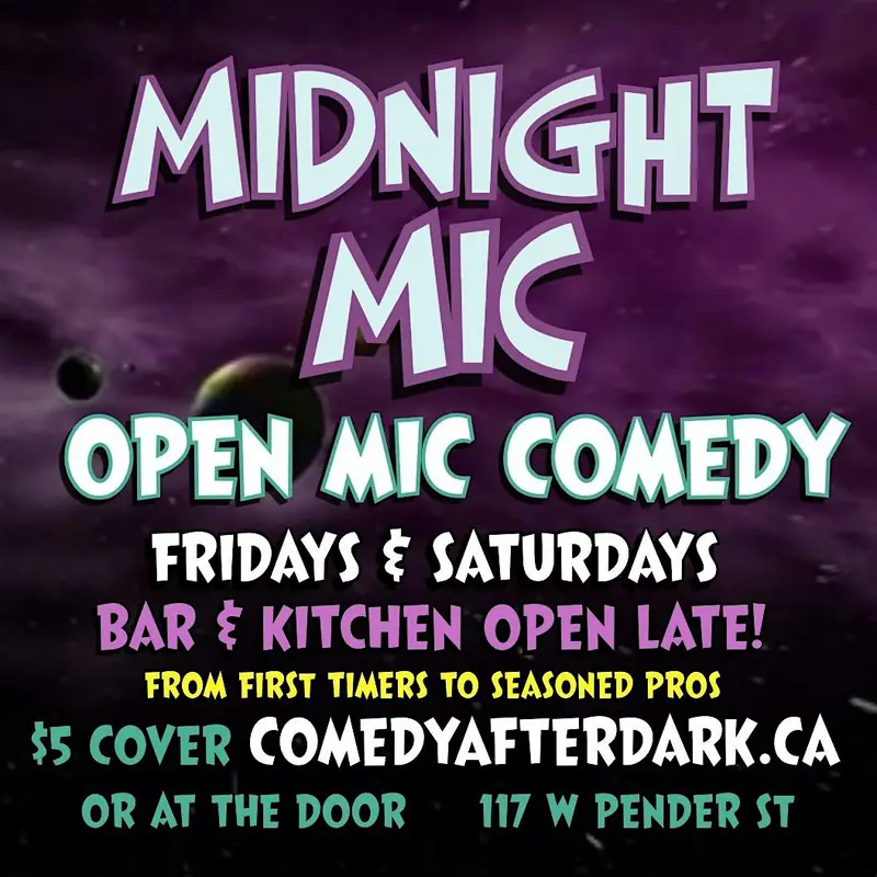 Midnight Mic Open Mic Comedy
