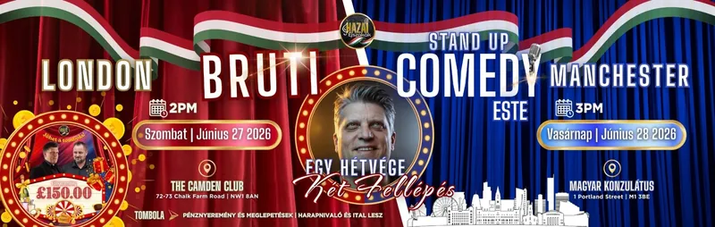 BRUTI LONDON - STAND UP COMEDY