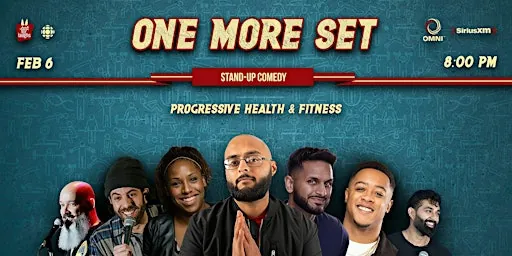 ONE MORE SET - LIVE STANDUP COMEDY at Progressive Health & Fitness