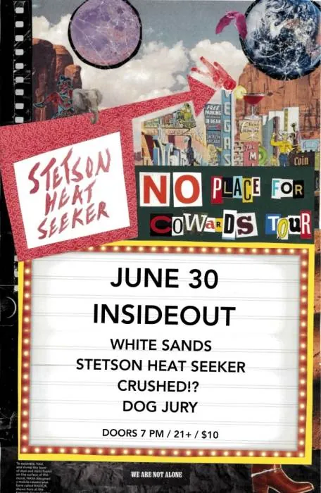 Crushed!? * Stetson Heat Seeker * Dog Jury * White Sands à The Historic El Rey Theater