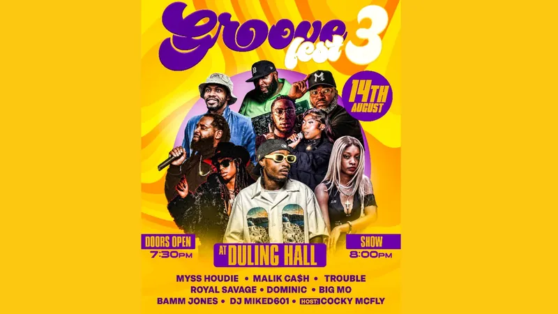 GrooveFest 2026 at Duling Hall