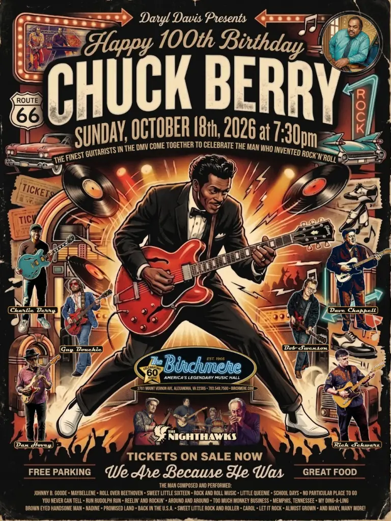 A TRIBUTE TO CHUCK BERRY à The Birchmere