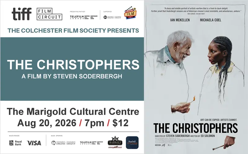 TIFF Film Circuit: The Christophers at Marigold Cultural Centre