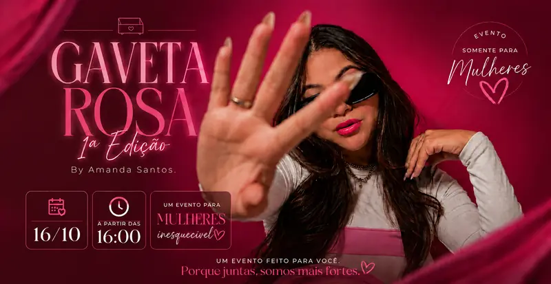 Gaveta rosa en Espaço Vila Maria