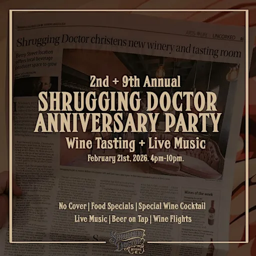 Winnipeg Wine Tasting Anniversary Party