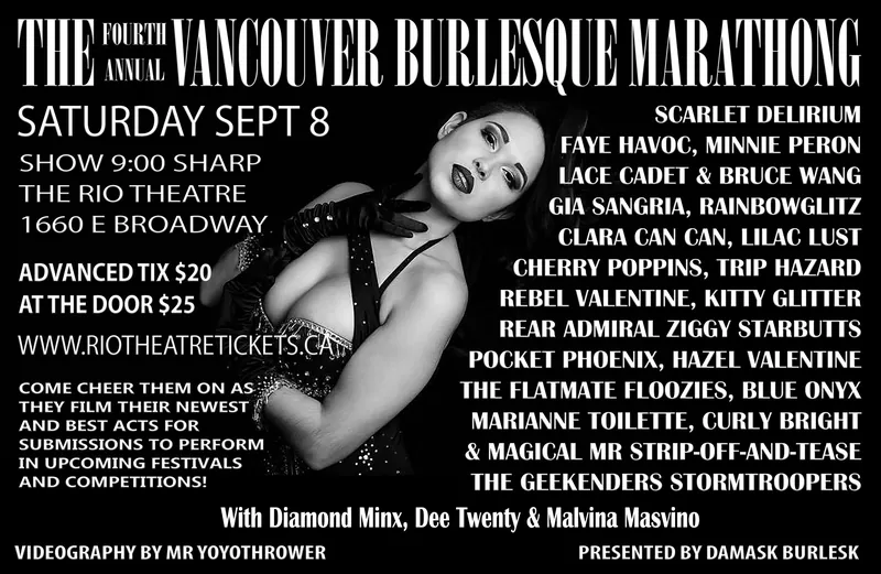 The 4th Annual Burlesque Marathong