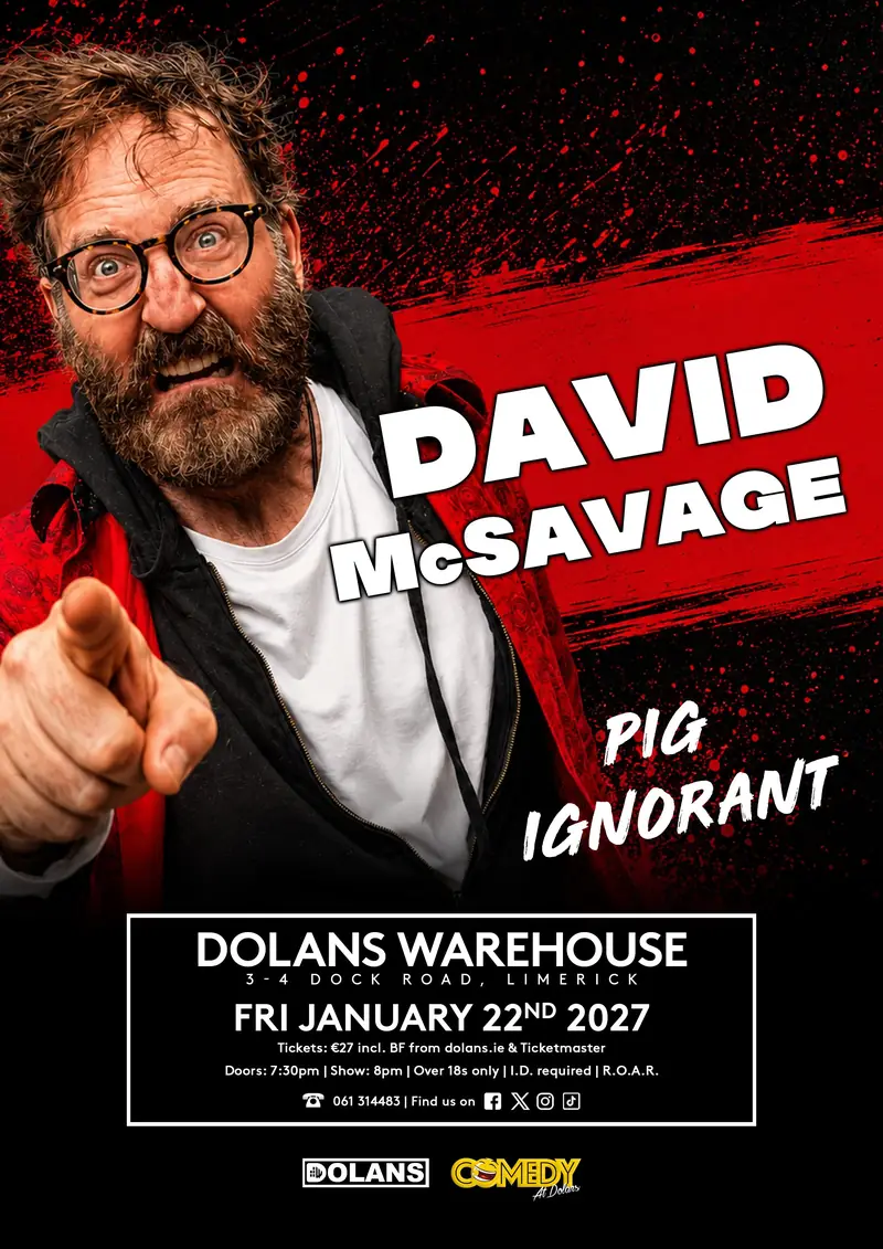 David McSavage (Comedy) à Dolan's