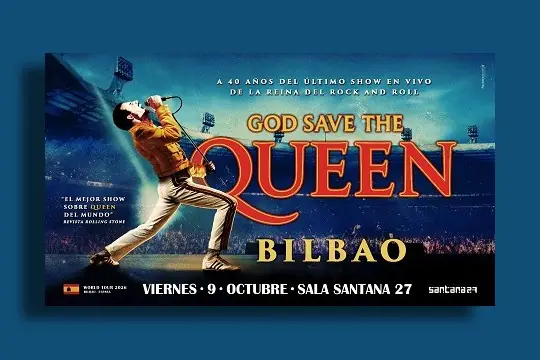 "GOD SAVE THE QUEEN" en Santana 27