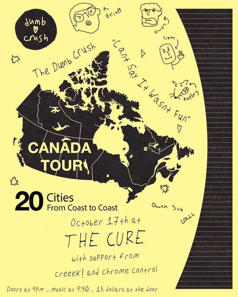 DumbCrush at The Cure