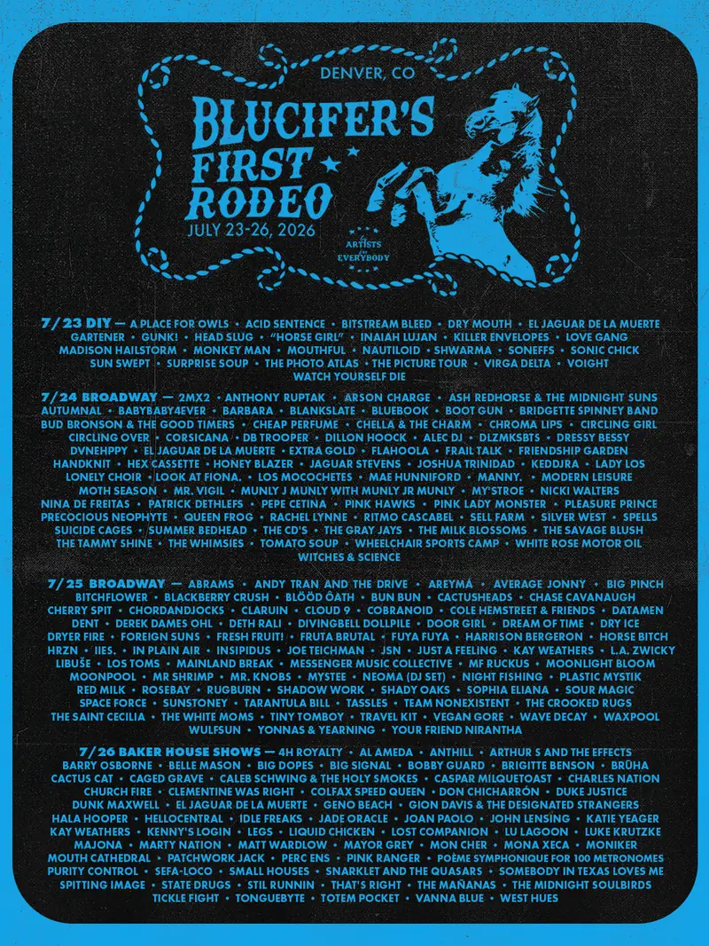 BLUCIFER FIRST RODEO