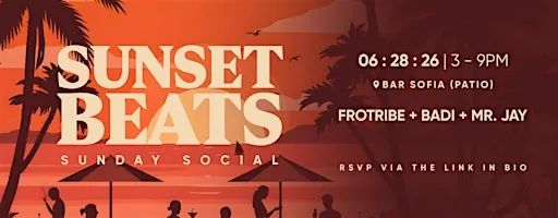 Sunset Beats Sunday Social — Volume 001