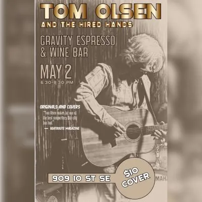 Tom Olsen and the Hired Hands à Cafe Gravity - Inglewood