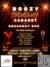 Boozy Broadway Cabaret en Savoy Theatre