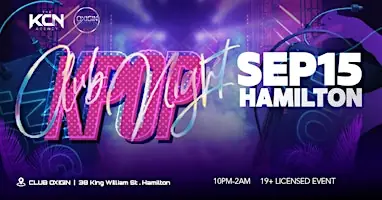 Kpop Club Night in Hamilton à OXIGIN CLUB