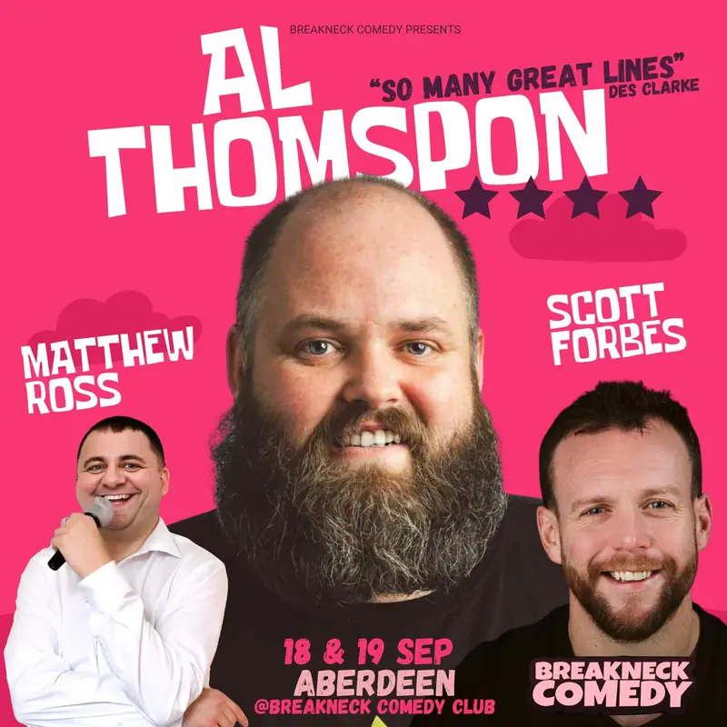 AL THOMPSON à Breakneck Comedy Club