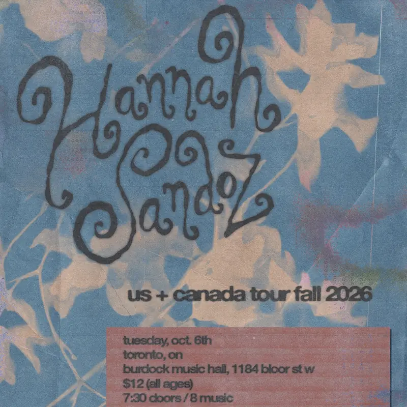 Hannah Sandoz en Burdock Music Hall