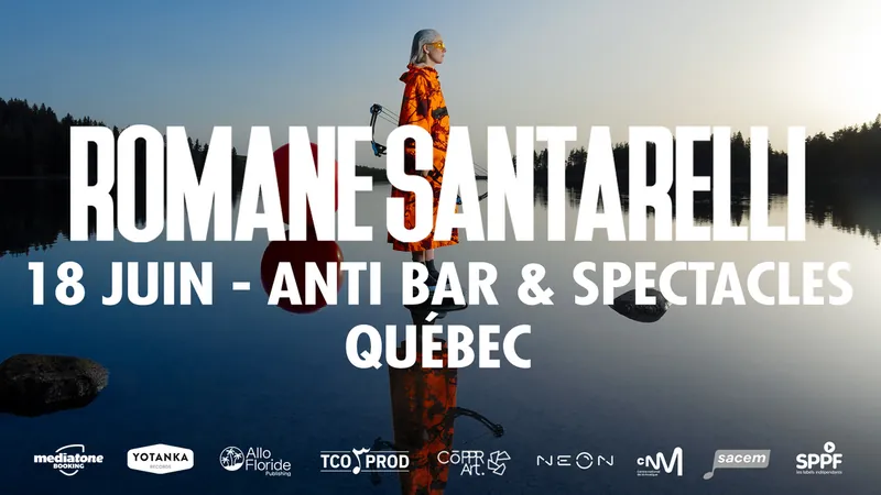 Romane Santarelli at L'Anti Bar & Spectacles