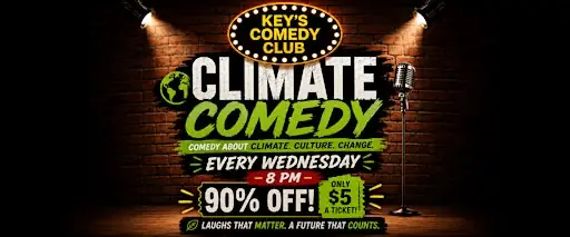 Toronto Stand-Up CLIMATE Comedy Night at Key's Stand up Comedy Club Toronto Improv Bar and Grill