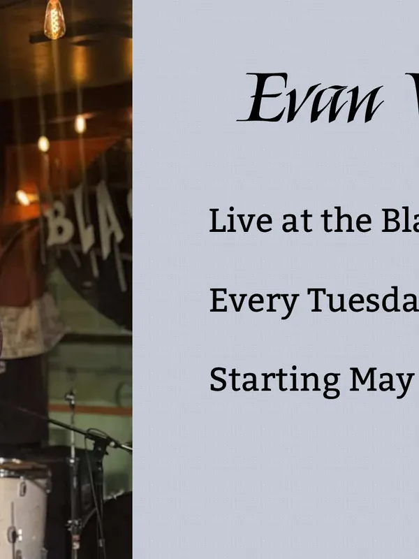 Evan West Tuesdays (1) at The Black Sheep