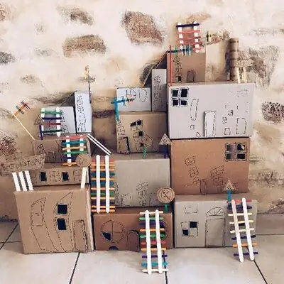 Cardboard Creativity at The Corn Hall