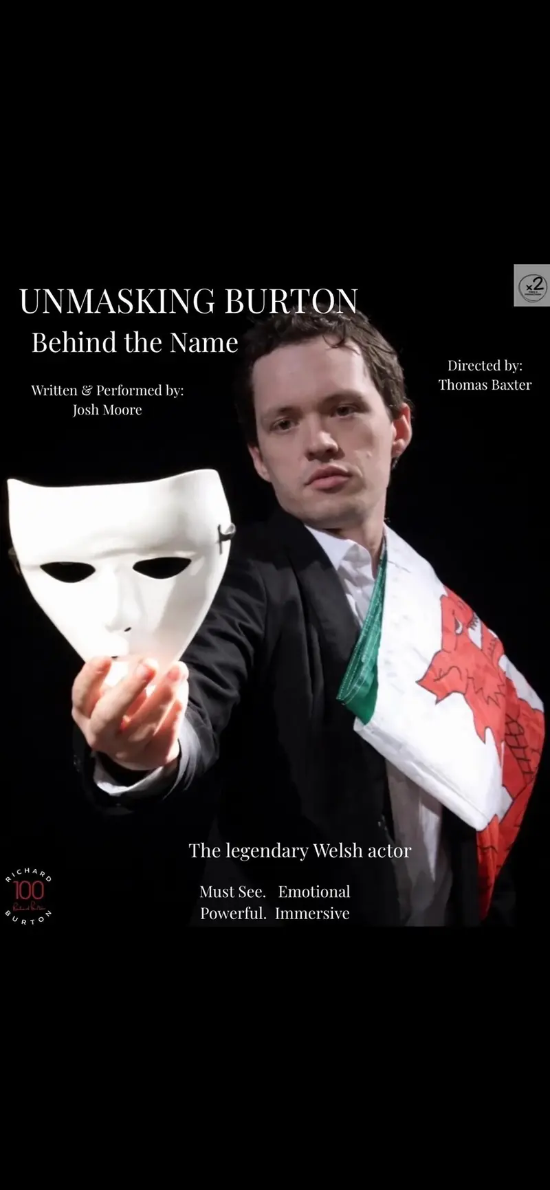Unmasking Burton at The Crescent Theatre