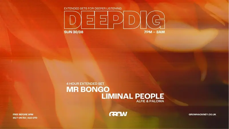DEEPDIG BANK HOLIDAY SPECIAL: MR BONGO