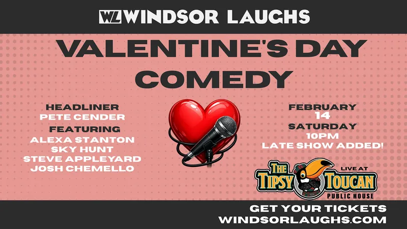 10PM LATE SHOW-Valentine's Day Comedy LIVE At Tipsy Toucan (