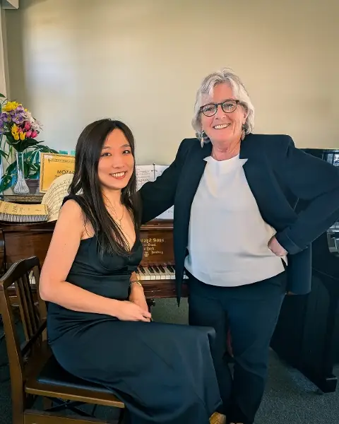 Suzanne Blais et Xiaoqing Wang at Théâtre du cuivre