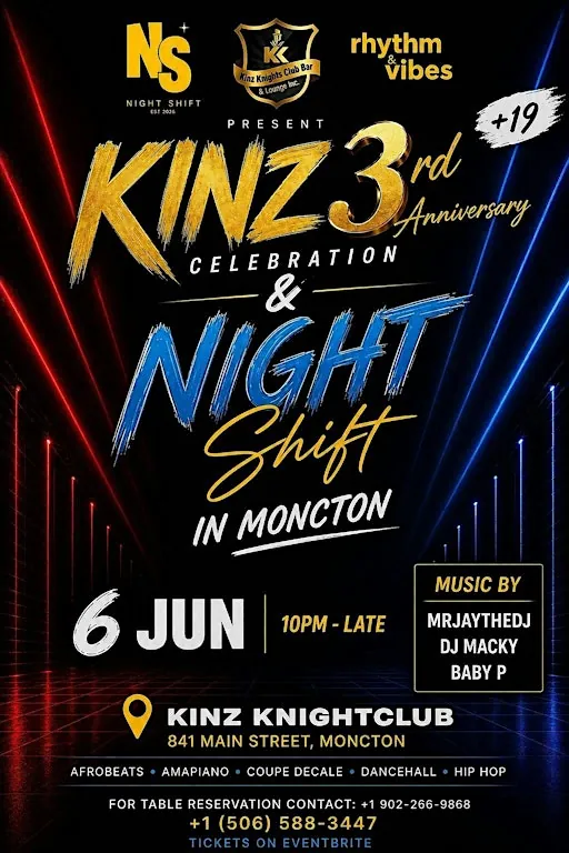 NIGHT SHIFT X KINZ 3RD ANNIVERSARY à Kinz Knights Club
