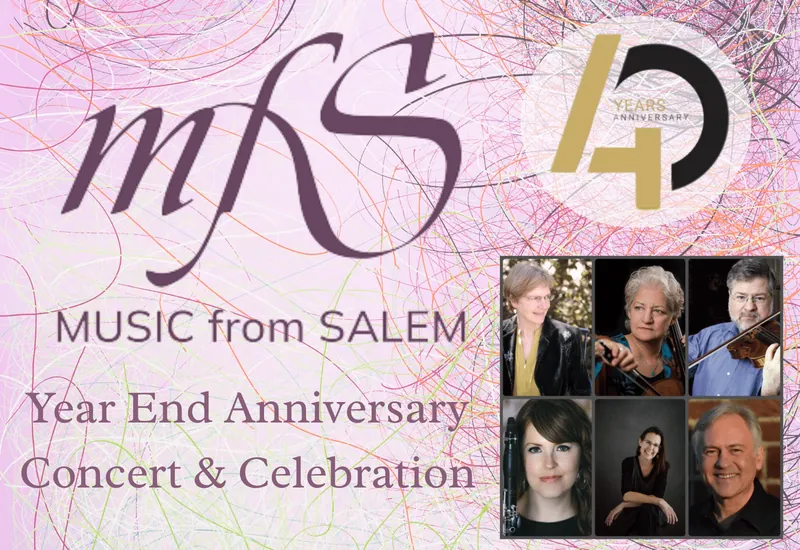 Music From Salem Year End Anniversary celebration à Hubbard Hall