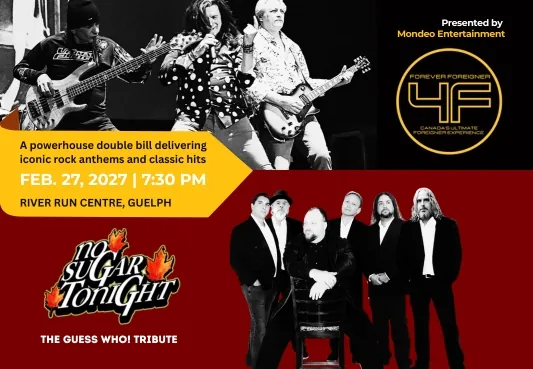 No Sugar Tonight and Forever Foreigner à River Run Centre