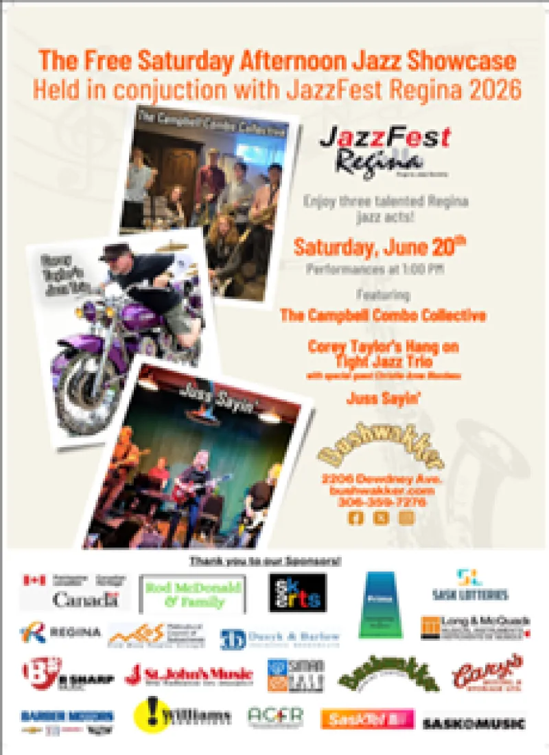FREE SATURDAY AFTERNOON JAZZ SHOWCASE à Bushwakkers