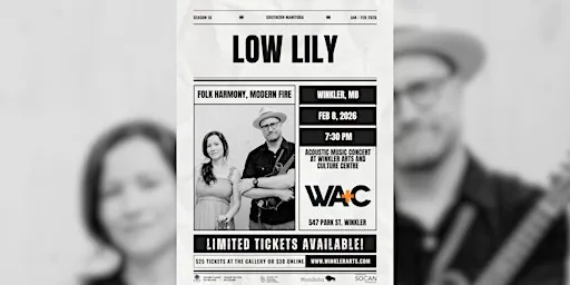 Home Routes Tour – LOW LILY – Feb. 8th