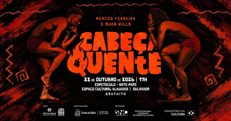 Espetáculo Cabeça Quente at Espaço Cultural Alagados