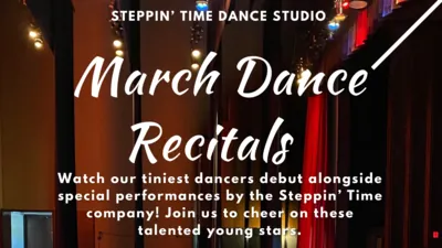 Steppin' Time Pre-School/5+ Mid Season Recital 2026 — Western Manitoba Centennial Auditorium en Western Manitoba Centennial Auditorium