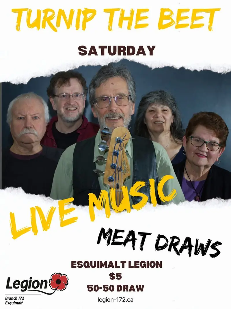 Turnip the Beet at Esquimalt Legion