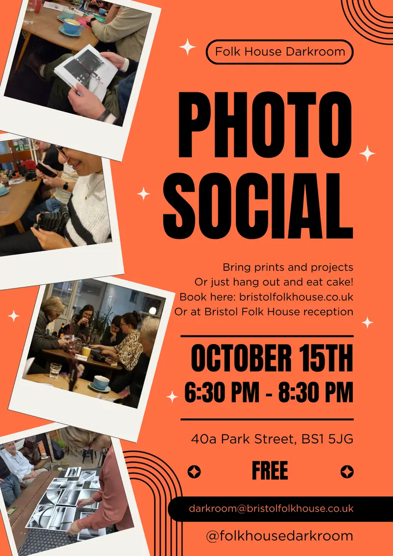 October Photo Social en Bristol Folk House