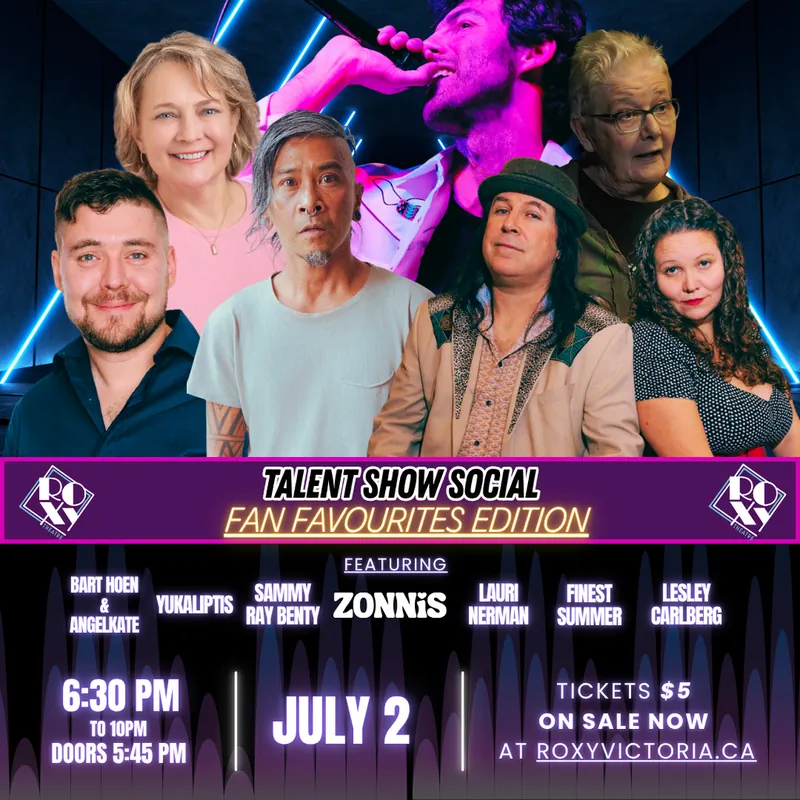 Talent Show Social: Fan Favourites Edition at The Roxy Theatre