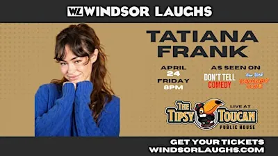 Tatiana Frank LIVE Comedy At Tipsy Toucan ( at The Tipsy Toucan