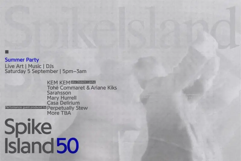 Spike Island 50 Summer Party