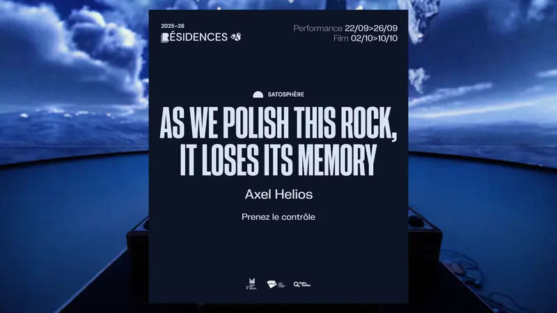 As We Polish This Rock, It Loses Its Memory at Société des arts technologiques [SAT]