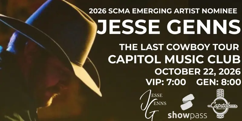 Jesse Genns at Capitol Music Club