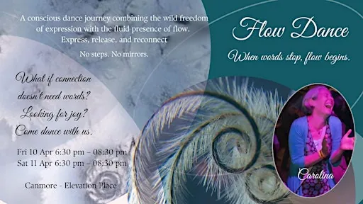 Flow Dance - Sat 11 April at Canmore Recreation Centre