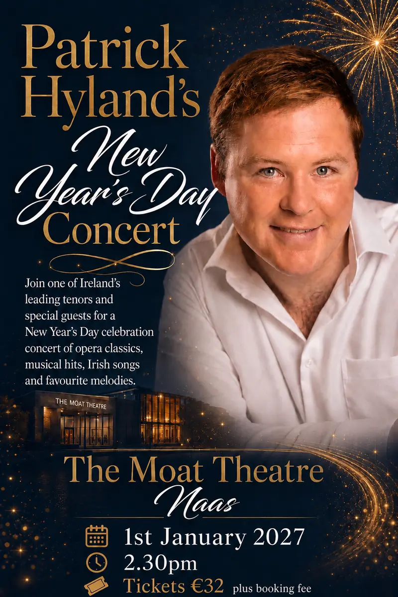Patrick Hyland’s New Years Day Gala Concert à Moat Theatre & Café