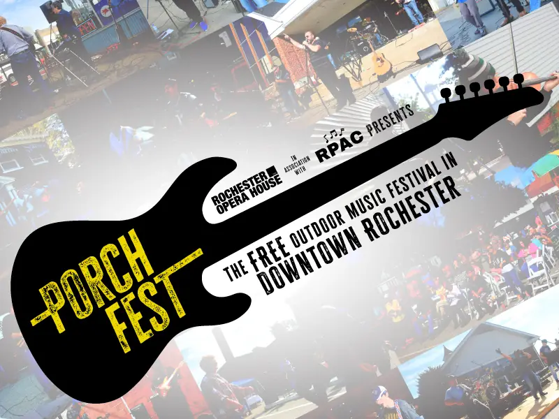 PorchFest 2026 at Rochester Opera House