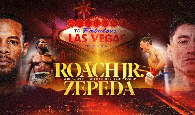 Golden Boy Promotions Presents: Roach Jr vs Zepeda at The Theater at Virgin Hotels Las Vegas
