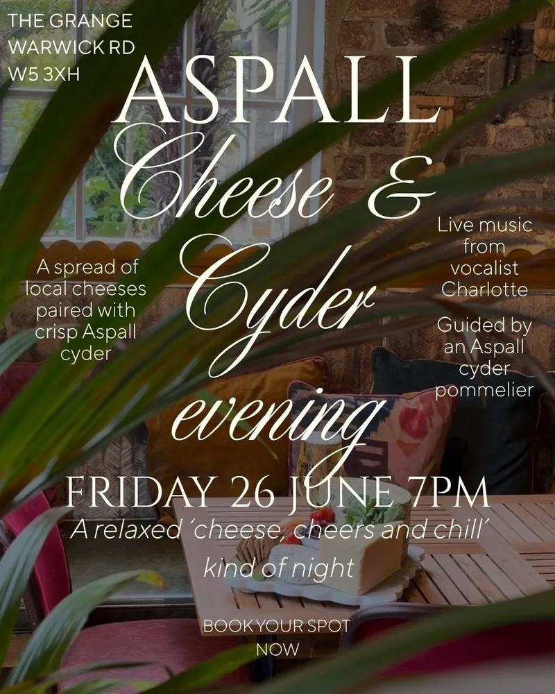 Aspalls Cheese and Cyder evening