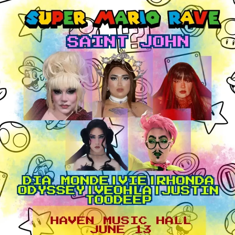 Super Mario Drag Rave! — Haven Music Hall & Café at Haven Music Hall