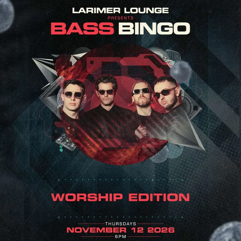 BASS BINGO- special Worship edition! à Larimer Lounge