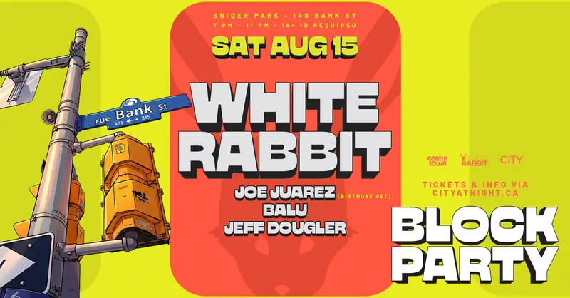 City at Night x White Rabbit Block Party at City at Night